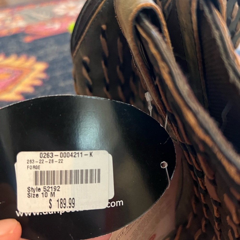 Laredo Distressed Brown Cowboy Boots - Picture 5 of 5